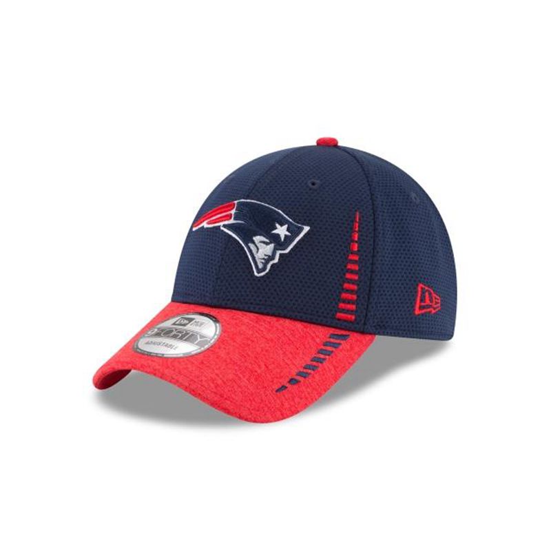 NFL New England Patriots Speed Tech 9Forty Adjustable (YOR8438) - Blue New Era Caps